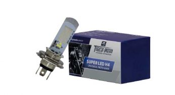 Super LED H4 Universal Moto 6000K, da Tiger Auto