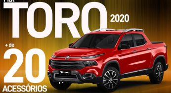 Reunimos mais de 20 acessórios para deixar a Nova Fiat Toro ainda mais completa
