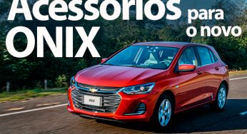 Novo Chevrolet Onix – O mais vendido permite lista extensa de acessórios