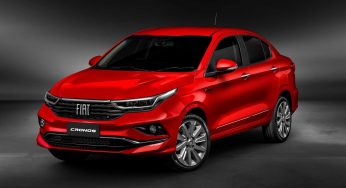 Fiat Cronos ganha uma nova cara na Argentina