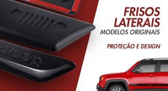 GPI Automotive destaca Frisos Laterais para Jeep Renegade