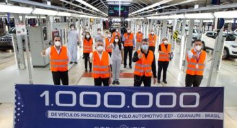Jeep celebra 1 milhão de veículos produzidos em Pernambuco