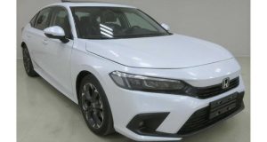 Novo Honda Civic 2022 é flagrado sem disfarces na China: veja
