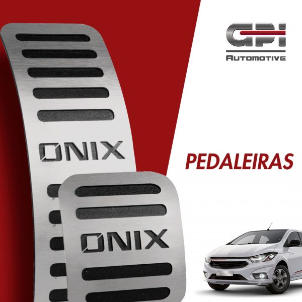 GPI destaca pedaleira para Chevrolet Onix