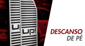 GPI Automotivo destaca descanso de pé para o Volkswagen up!