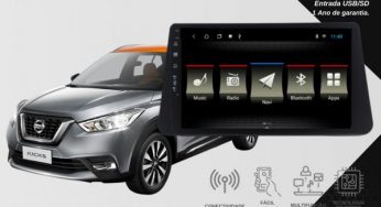 JR8 Imports destaca central multimídia Slim para Nissan Kicks