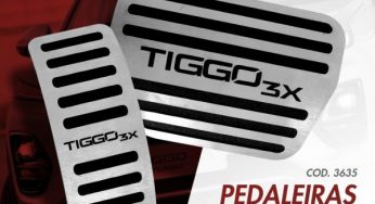 GPI Automotive lança pedaleiras para o Caoa Chery Tiggo 3X