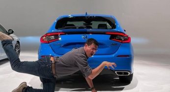 Influenciador digital mostra imagens do novo Civic hatch, que será lançado ainda neste mês