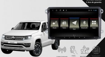 JR8 Imports destaca central multimídia para Volkswagen Amarok