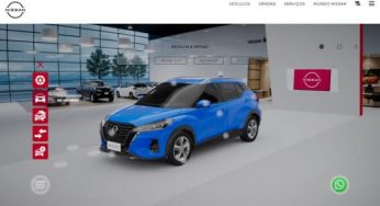 Nissan terá tecnologia realidade aumentada em Showroom virtual