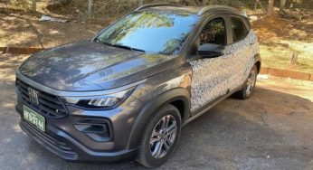 Fiat Pulse é visto sem camuflagem em Minas Gerais