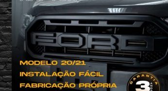 C&k Acessório destaca grade frontal para Ford Ranger Raptor