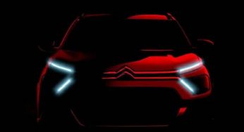 Citroën divulgou teaser do novo C3
