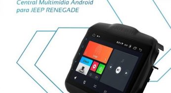 Faaftech destaca central multimídia Android para Jeep Renegade