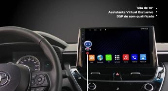 Kronos destaca central multimídia Octa Core para Toyota Corolla Cross