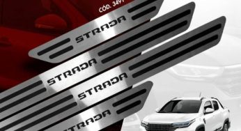 GPI lança soleiras da linha Aço Inox para nova Fiat Strada