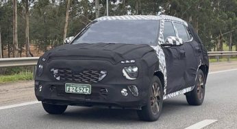 Hyundai Creta com motor 1.4 turbo é flagrado no Brasil