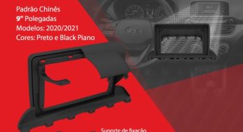 Fiamon lança moldura com suporte de fixação para o novo Hyundai HB20