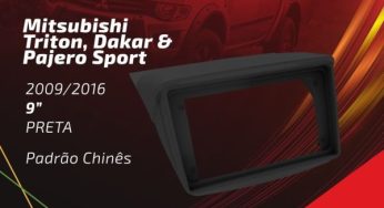 Fiamon destaca moldura para Mitsubishi Triton, Dakar e Pajero Sport