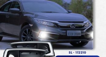 Kit Shocklight de farol auxiliar para Honda Civic traz mais luminosidade e segurança: conheça