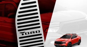 GPI Automotive lança descanso de pé da linha Aço Inox para nova Fiat Toro
