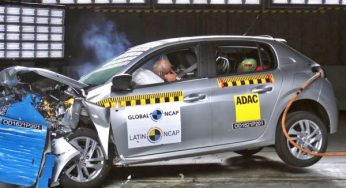 Peugeot 208 recebeu só duas estrelas no Latin NCAP; Marca contesta