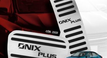 GPI Automotive destaca pedaleiras da linha Aço Inox para Chevrolet Onix Plus