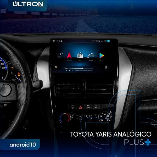 Ultron Solutions destaca central multimídia para Toyota Yaris