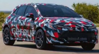 Toyota Corolla GR tem novo teaser divulgado; Modelo vem ao Brasil