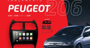 Fiamon lança moldura para Peugeot 206