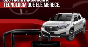 Jr8 Imports destaca central multimídia para Fiat Strada