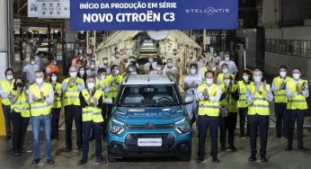 Citroën começou a produzir novo C3 no Brasil