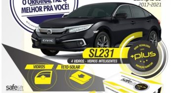 Quantum Group destaca automatizador de vidros elétricos para Honda Civic