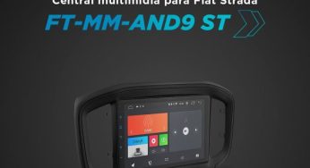 Faaftech destaca central multimídia para Fiat Strada