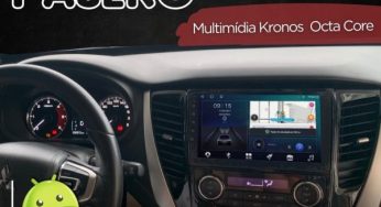 Kronos lança central multimídia para Mitsubishi Pajero Sport