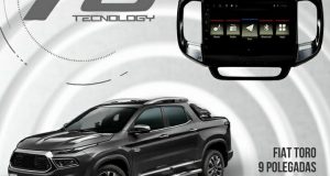 JR8 Imports lança central multimídia para Fiat Toro