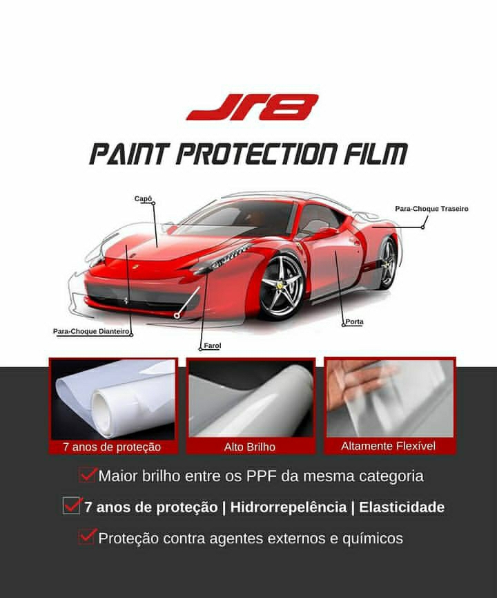 JR8 Imports destaca Paint Protetion Film
