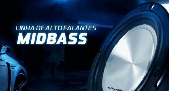 Unlike destaca linha de alto-falantes MidBass