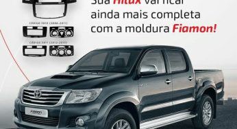 Fiamon lança moldura para específica para Hilux (2006-2015)