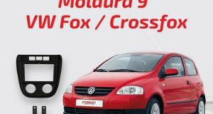 Fiamon lança moldura de 9 polegadas para VW Fox e CrossFox