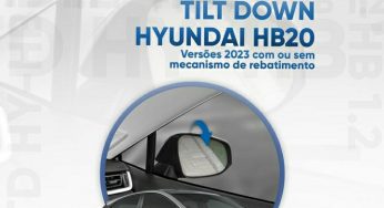 Flexitron lança Tilt Down para o Hyundai HB20 2023