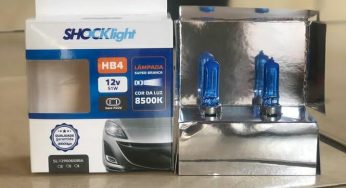 Shocklight destaca par de lâmpadas Super Branca HB4 9006