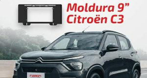 Fiamon lança moldura de 9” para o novo Citroën C3