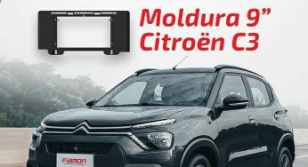 Fiamon lança moldura de 9” para o novo Citroën C3