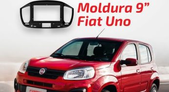 Fiamon lança moldura de 9 polegadas para o Fiat Uno