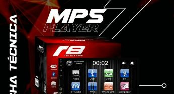 JR8 Imports lança MP5 Player 7