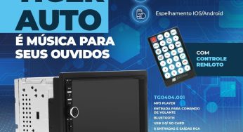 Tiger Auto destaca MP5 Player de 7 polegadas