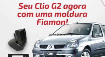 Fiamon lança moldura para Renault Clio fabricado entre 1998 e 2005