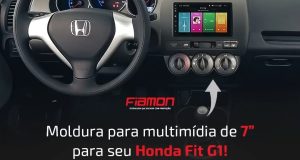 Fiamon lança moldura para Honda Fit fabricado entre 2004 e 2008