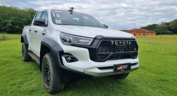 Rival da Ford Ranger 2024, Toyota Hilux GR-Sport tem visual esportivo e motor de 224 cv